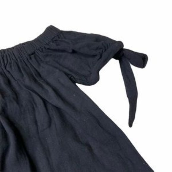 Lulu's Black Off the Shoulder Mini Dress S - Picture 4 of 8